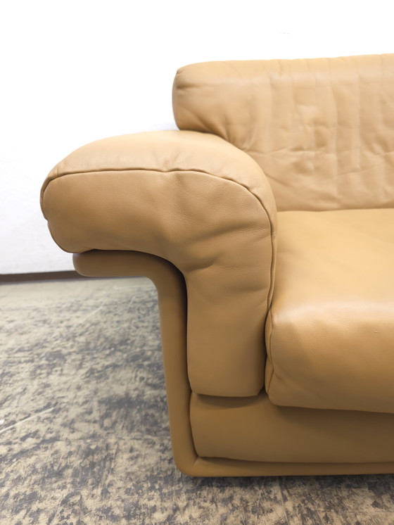 Image 1 of De Sede ds 68 Set Designer Armchair Leather Armchair Designer Sofa Leather Sofa desede Stool