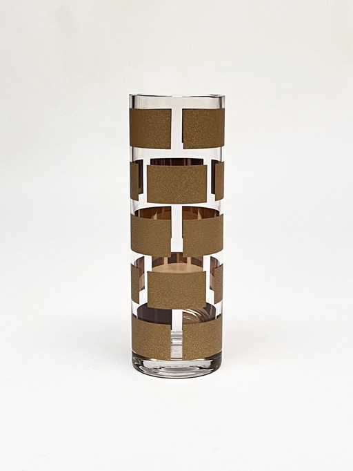 Vase "Lara Oro" Design Defne Koz für Hvc Egizia von Sottsass Associati