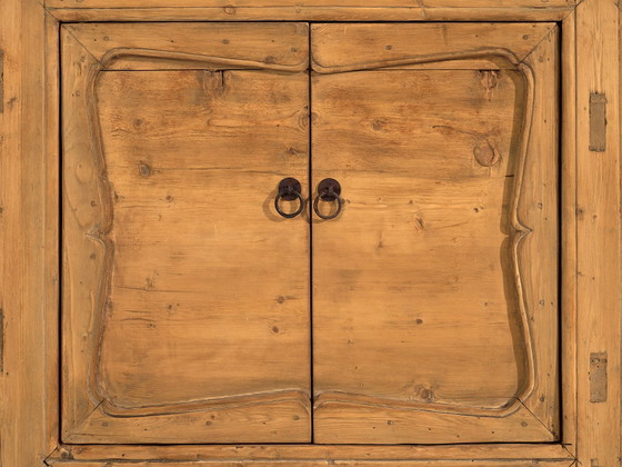 Groot antiek dressoir (ca. 1900) #10, Hout, IJzer, Bruin (foto 57 van 59)