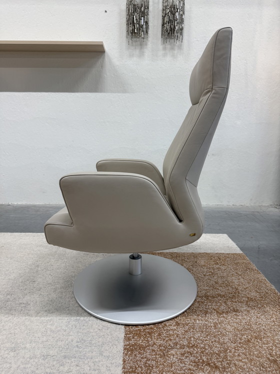 Sillón giratorio De Sede de cuero – Sillas giratorias, Leather (photo 3 of 8)