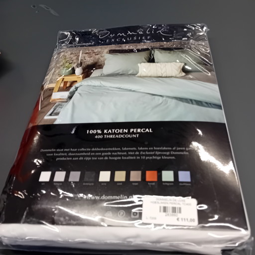 Veenma-Dommelin Bed&Badtextiel Percal hoeslaken - 180x210