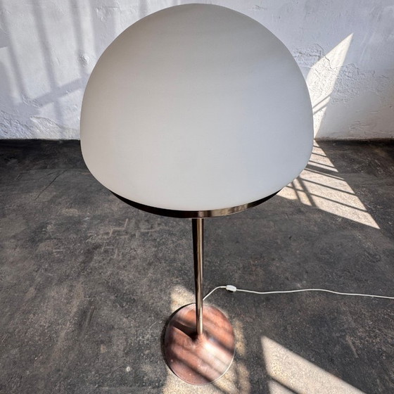 Image 1 of Hungarian Brass Floor Lamp by Iparmuveszeti Vallalat