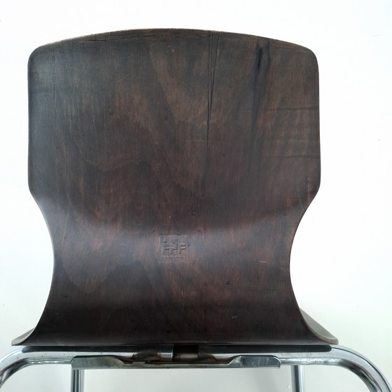 Image 1 of Chaise haute vintage Flöttoto Pagholz Adam Stegner, 1960