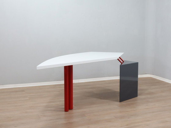 Image 1 of Bureau post-moderne de Saporiti design Franco Corradini années 1980