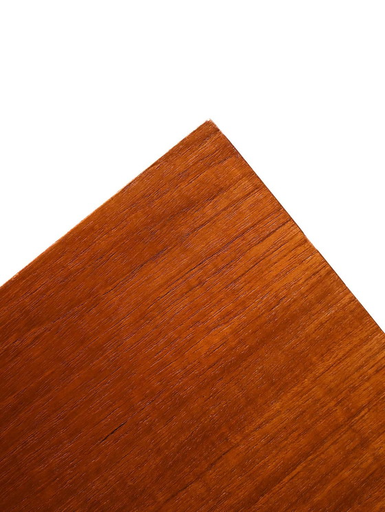 Image 1 of Bureau scandinave en teck avec trois tiroirs, années 1950/60
