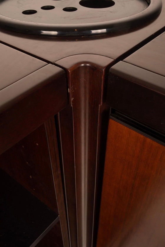 Angelo Mangiarotti Muebles Bar de Palisandro La Sorgente dei Mobili Mid Century – Mueble bar, Plastic (photo 9 of 27)