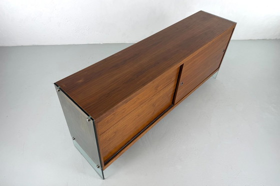 Image 1 of Sideboard on glass feet, France-1990s