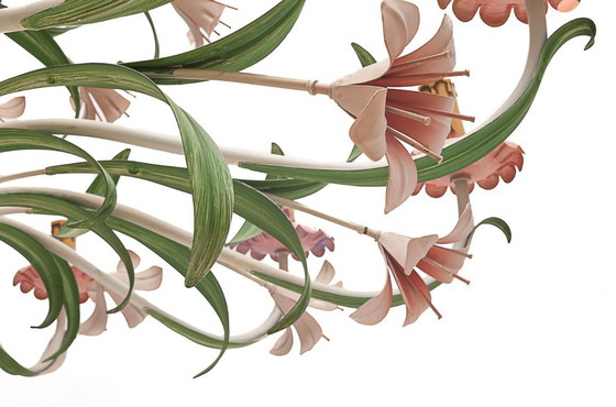 Image 1 of Florentine chandelier with 12 lights