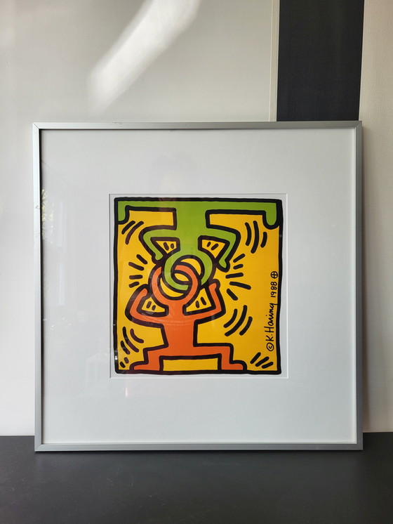 Image 1 of Keith Haring Art Print From the 1980s