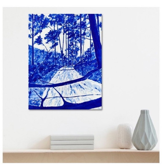 Image 1 of Acrylic On Paper Hahnemuhle 325g Format 40x30cm