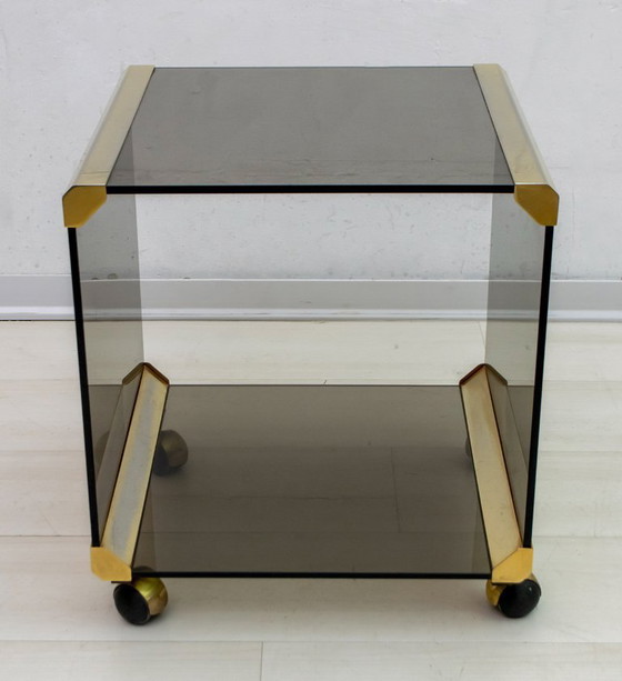 Image 1 of Paar italienische Couchtische von Pierangelo Galotti "George" für Galotti & Radice, 1970