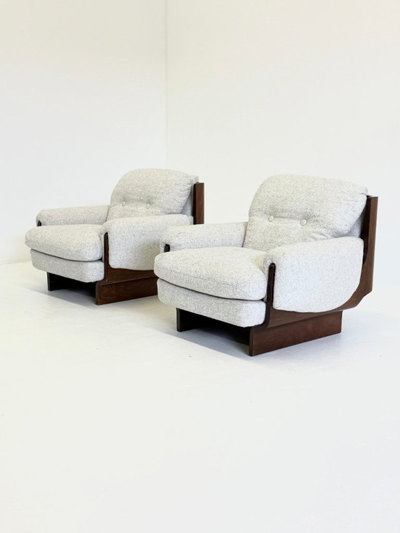 Poltrona Brutalista Italiana - Mid Century – Poltrone, Wood (photo 2 of 15)