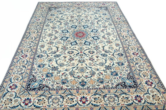 Image 1 of Tappeto orientale Nain 9La annodato a mano con contenuto di seta - 310 x 206 cm