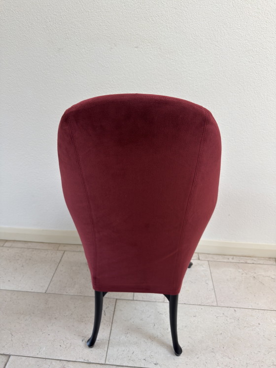 Image 1 of Ensemble de 6 fauteuils italiens Giorgetti, années 1980