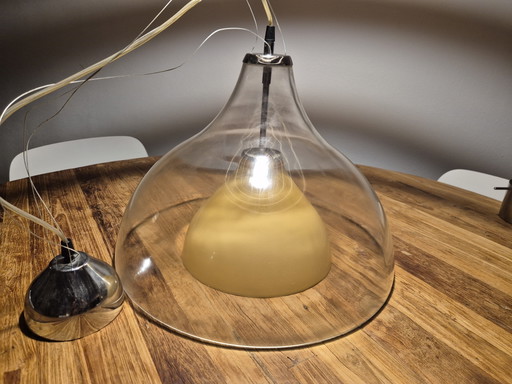 Vistosi Alma hanging lamp Murano glass
