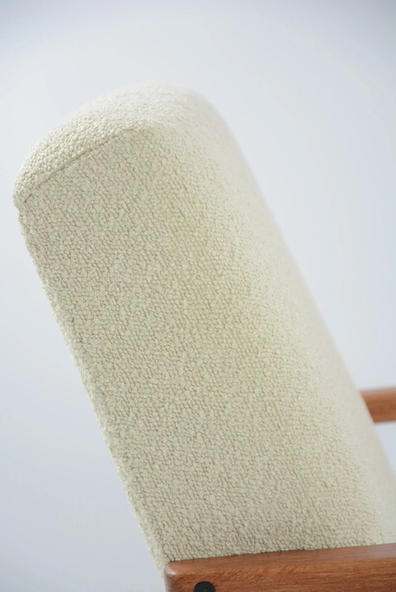 Image 1 of KOMPAS fauteuils in ivoor bouclé