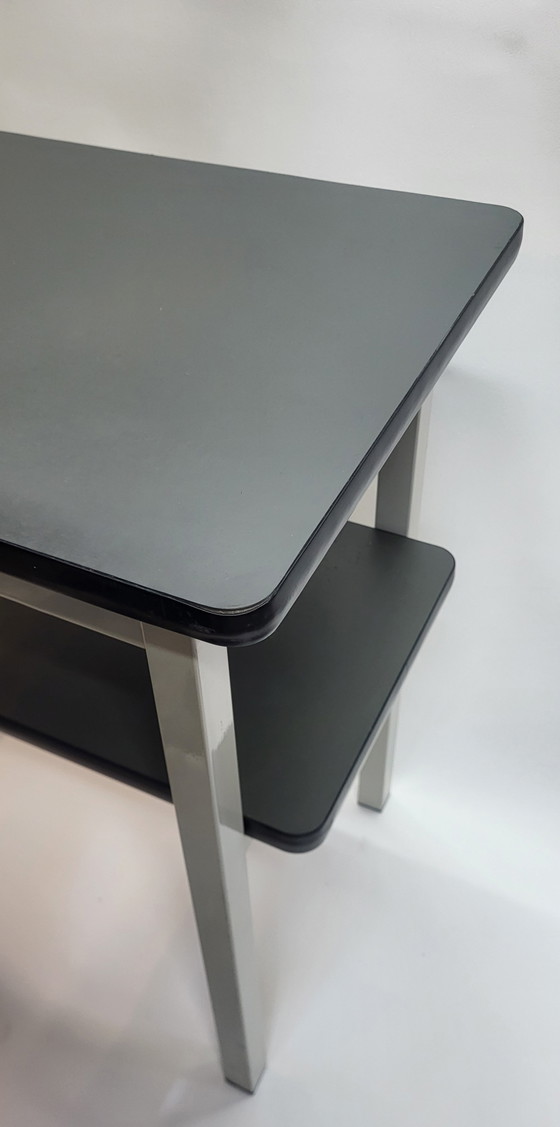 Tavolino vintage in stile Gispen Rietveld Ahrend – Tavolini, Metal, Wood (photo 4 of 10)