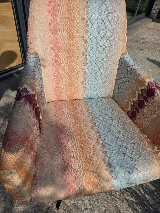 Image 1 of 2 Fauteuil Missoni pivotant