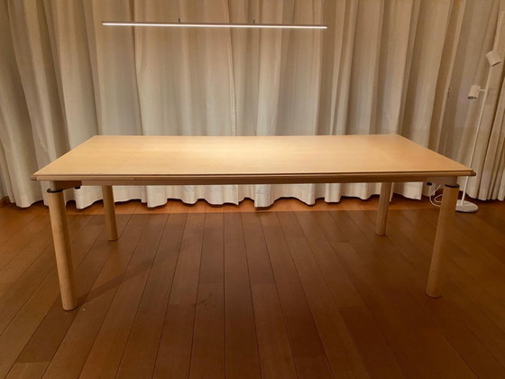 Tavolo da pranzo design Castelijn | acero | allungabile fino a 315 cm, Tavoli da pranzo, Legno, Beige (foto 5 di 8)