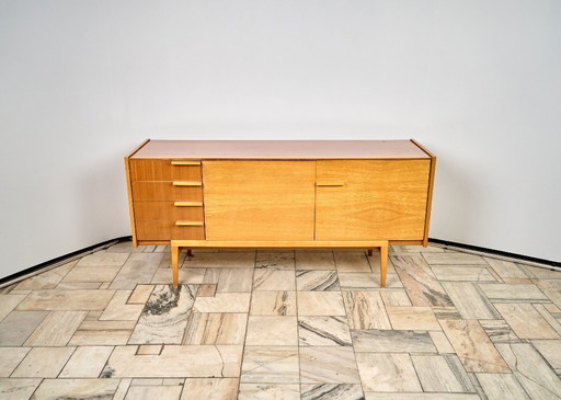 Vintage Sideboard by Frantisek Mezulanik for UP Zavody, 1960s Czechoslovakia