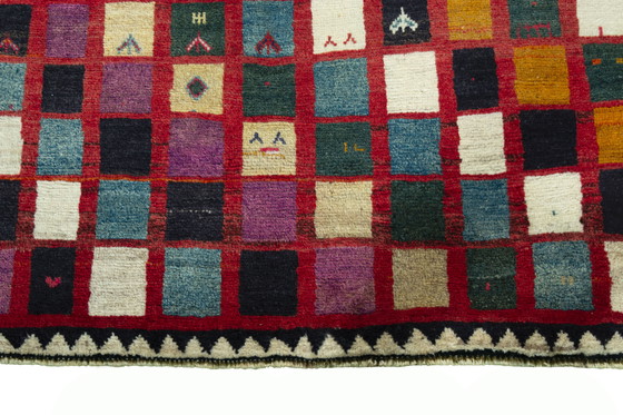 Image 1 of Gabbeh noué à la main - Shiraz - Tapis d'Orient 189 x 127 cm