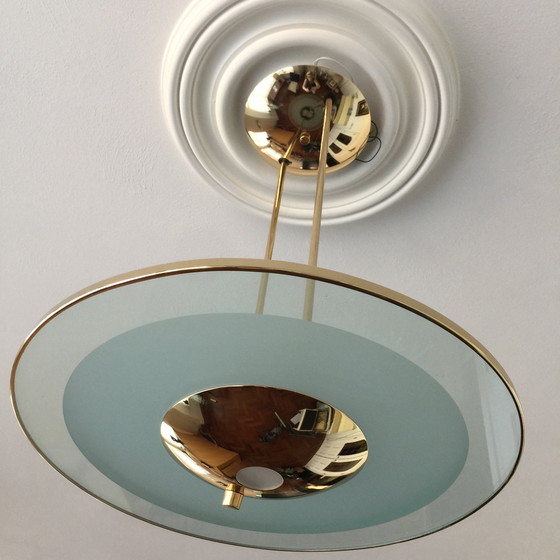 Image 1 of Estilux Ceiling Lamp Double Goldplated (Can Set of 3)