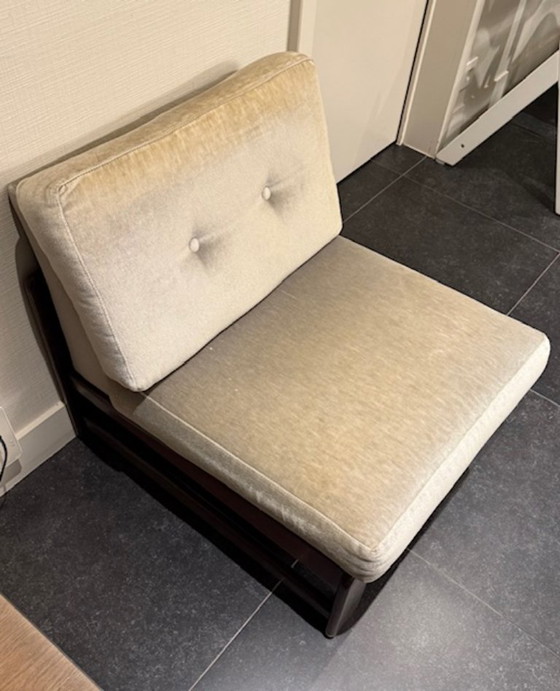 Image 1 of Van den Berghe-Pauvers modulaire sofa – 3-zit + hoekmodule + 1-zit – Belgische designklassieker