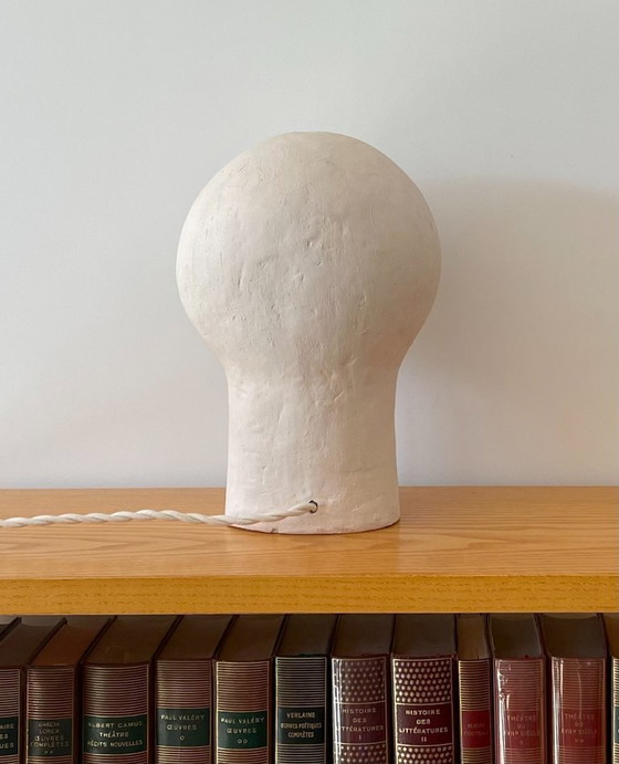Image 1 of  French contemporary ceramic lamp, "Nuvole" by Renzo Maar