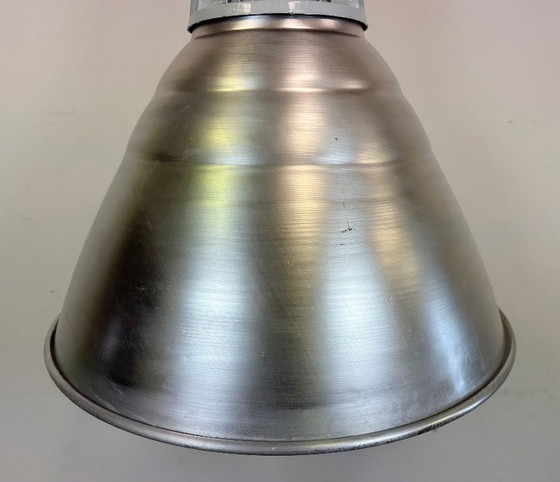 Image 1 of Large Industrial Aluminium Pendant Light from Elektrosvit, 1960s