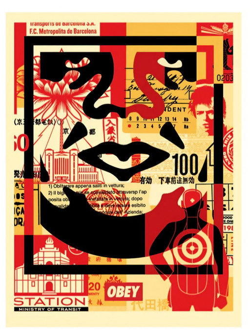 Triptych Shepard Fairey