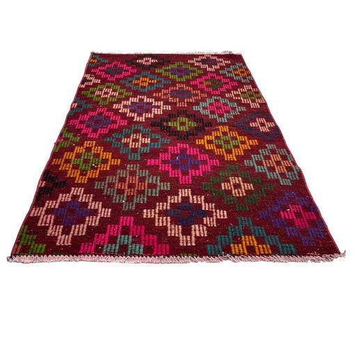 Anatolischer türkischer Kelim-Teppich, 141 x 82 cm