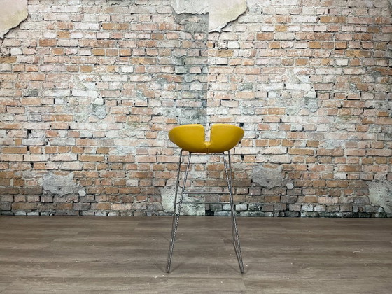 Image 1 of 4x Moroso Fjord bar stool yellow