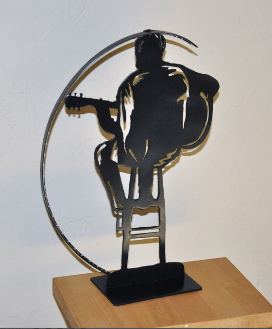 Image 1 of Musician lamp, Guitar, Deco lamp, Guitarist