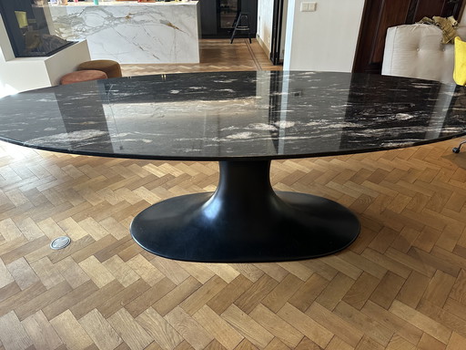 Prachtige marmeren eettafel vintage