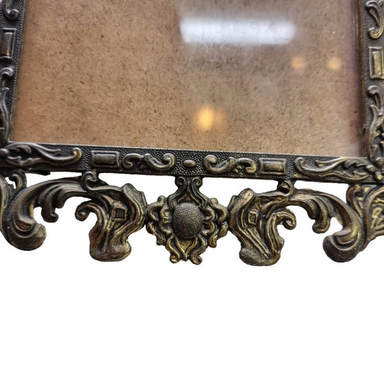 Image 1 of Cadre photo en laiton italien