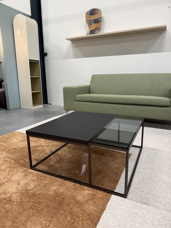 Rolf Benz 985 253 Coffee Table Oak Black Glass – Wood, Modern (photo 2 of 8)