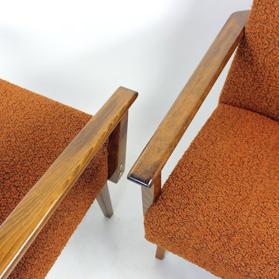 Image 1 of Par de sillones de estilo moderno de mediados de siglo, fabricados por Tatra en Checoslovaquia en la década de 1960.