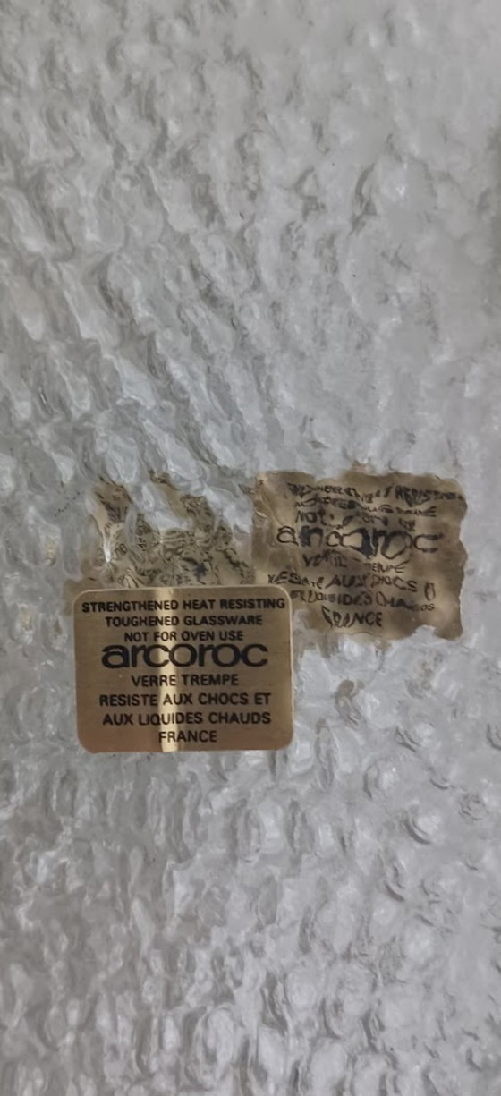 Image 1 of Set da pesce vintage Arcoroc (1 ciotola + 6 piatti) Arc International