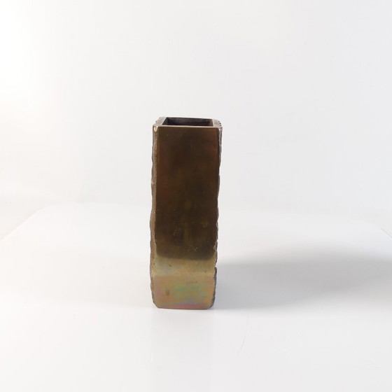 Vaso brutalista in bronzo 13 cm – Vasi, Bronze (photo 5 of 7)