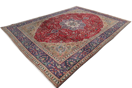 Image 1 of Perzisch tapijt Tabriz 4.08 x 2.97 Oosters tapijt fijn nr. 54