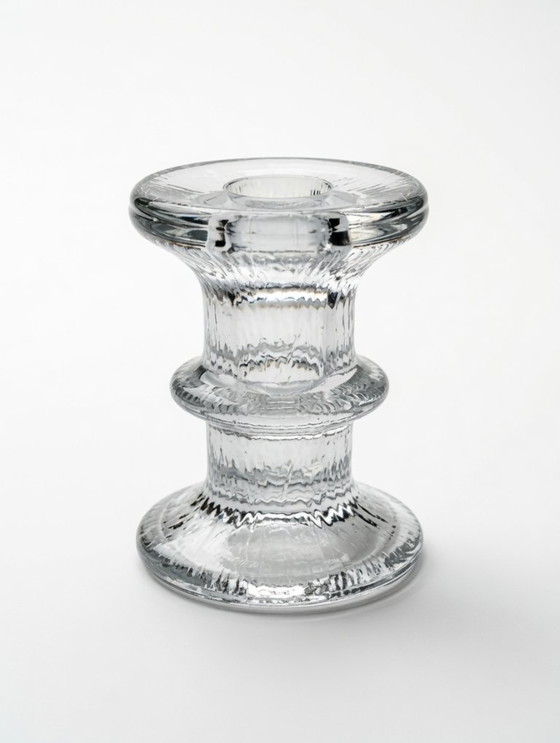 Image 1 of (W004) Prachtige vintage Iittala Festivo kandelaars (set van 2) - Timo Sarpaneva