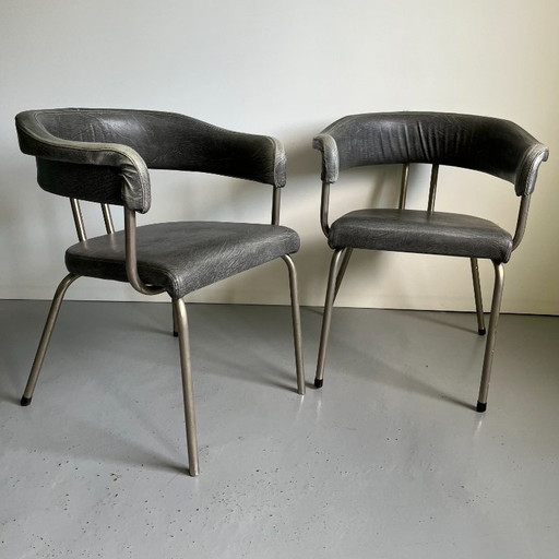 Bauhaus Style Chairs for Renovation, 1980s