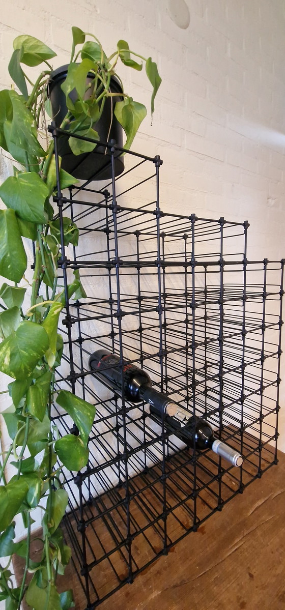 Image 1 of Portabottiglie modulare vintage, anni &#39;80