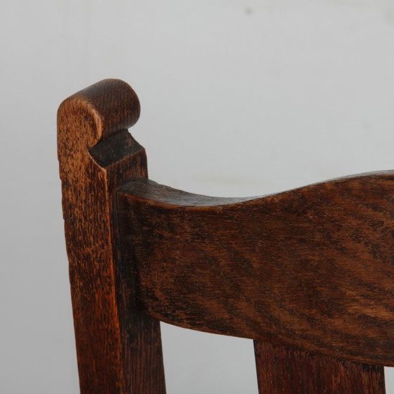 Image 1 of Arts & Crafts fauteuil, Engels werk uit het begin van de 20e eeuw.