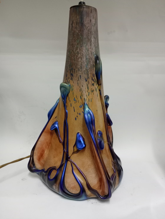 Image 1 of Lamp base table lamp Michele luzoro glass paste