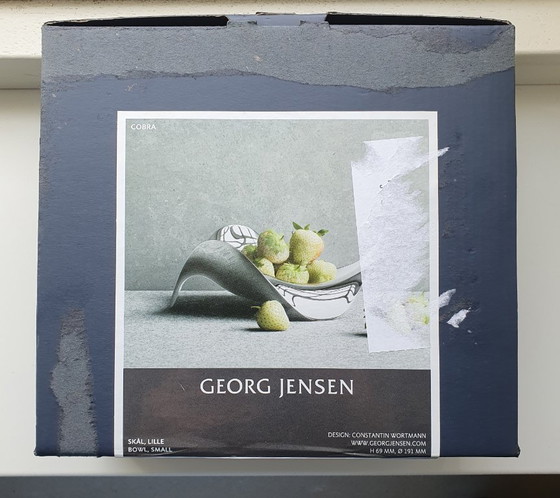 Image 1 of Georg Jensen COBRA Designschale, Edelstahl