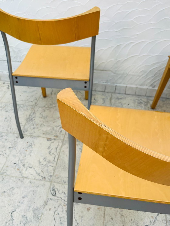 Image 1 of Ikea Nordisk stoel 1999, gemaakt in Italië, minimalistisch design