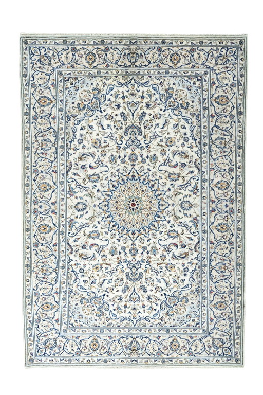 Hand-knotted Kashan cork oriental rug - 296 x 201 cm - Fine & Elegant