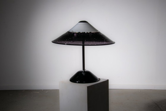 Image 1 of Lampada da tavolo in vetro di Murano Afredo Barbini Circa. 1980