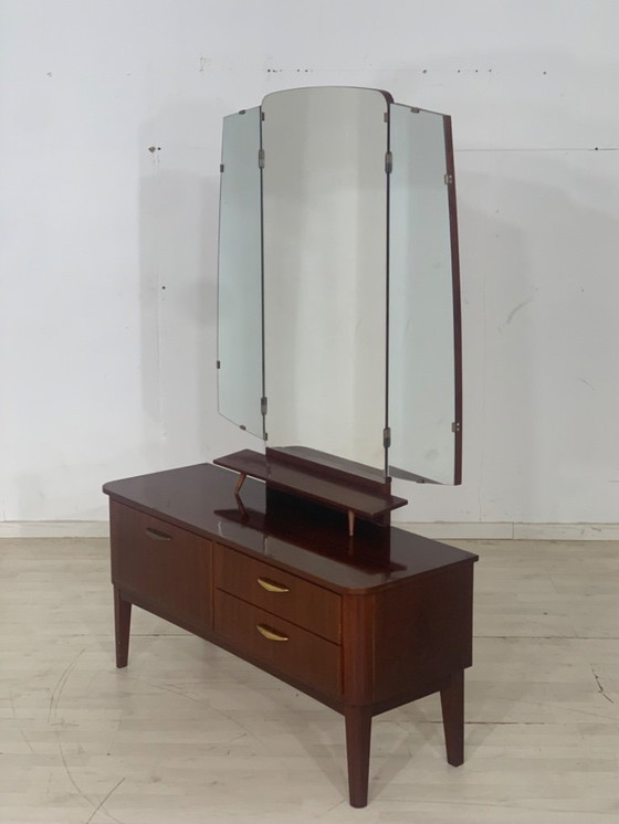 Image 1 of Buffet vintage Commode miroir Armoire de couloir vintage